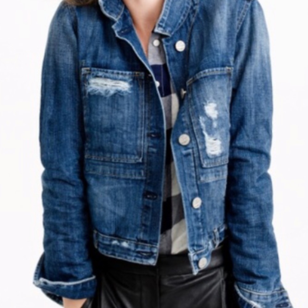 J Crew McGuire Jean Jacket